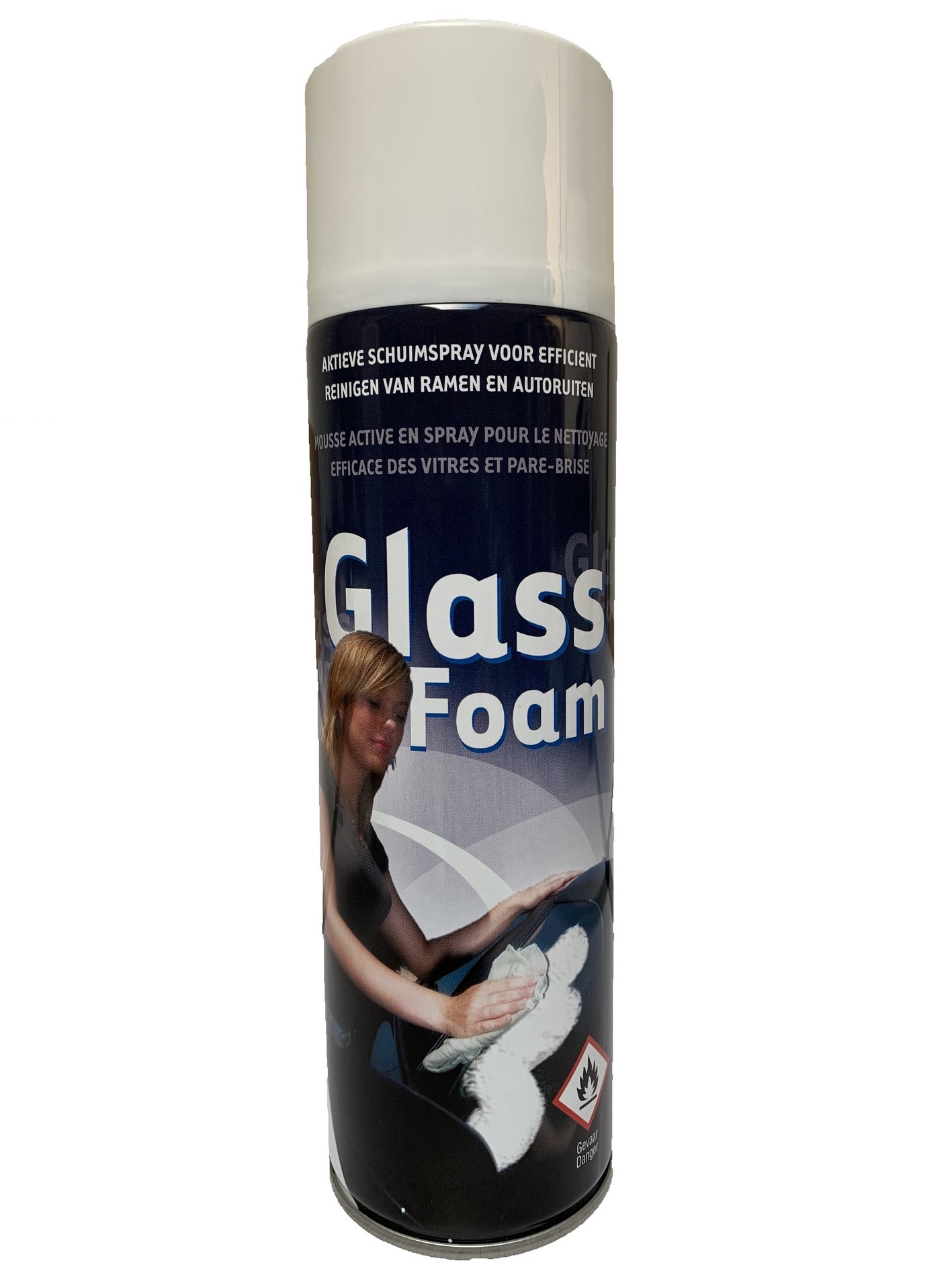 GlassFoam - Nettoyage des surfaces vitrées sans trace !